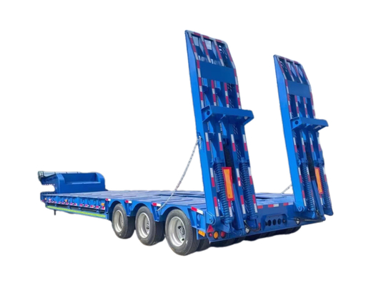 Maximale Nutzlast 15001-20000 kg Halbanhänger mit niedrigem Sitz für Schwerlasttransport