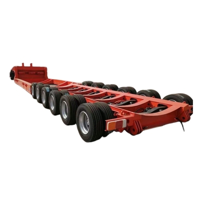 ICMC 3-Achse 60 T 80 120 Tonnen Tiefbett-Semi-Anhänger mit Standard 28 Tonnen Landegerät