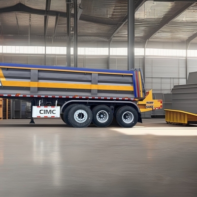 CIMC Hochfestigkeits-Dump-Semi-Anhänger-Dump-Truck