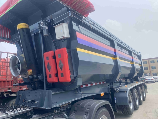 CIMC chinesischer Lkw Frachtanhänger Dump Halbanhänger Dump Truck