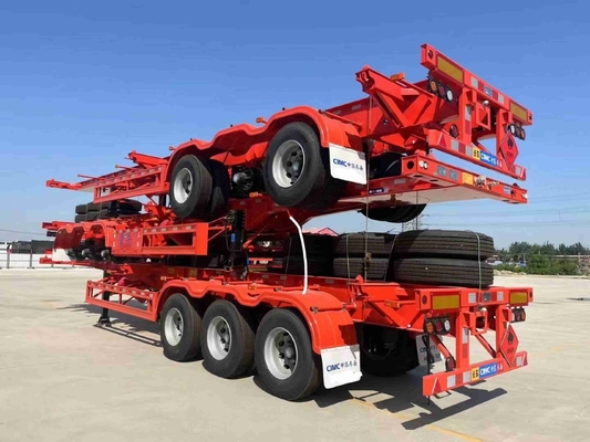 CIMC 3-Achse 20FT 40ft Container Skelettanhänger Halbanhänger