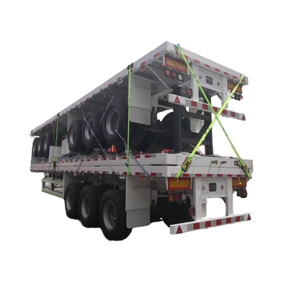 CIMC 50Ton 3-Achse 50Ton Flachbein Halbanhänger Lkw-Anhänger für Containerfracht