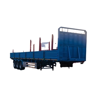 Erweiterte CIMC-Hochwertigkeit Neues Design 3-Achsen Stahl Halbcontainer Anhänger Lkw Anhänger