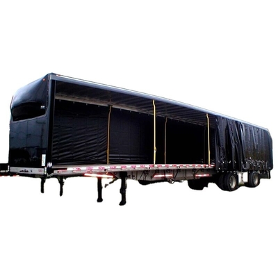 2 oder 3 Achsen große Kapazität starke Leistung langlebige wirtschaftliche Wahl für den Transport von Gütern Seitenvorhang Tarpaulin Ladung Lkw Anhänger