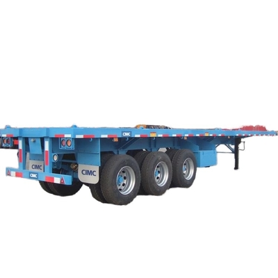 CIMC Flatbed Trailer Neues Design für eine optimale Leistung Flatbed Semi Trailer