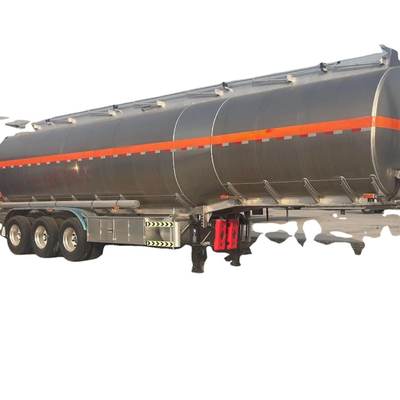 3 Achsen Kapazität 42 m3 Edelstahl 304 Einfachraum Vakuum 12R22.5 18PR 12 Reifen 28T Landebahn Flüssigtanker