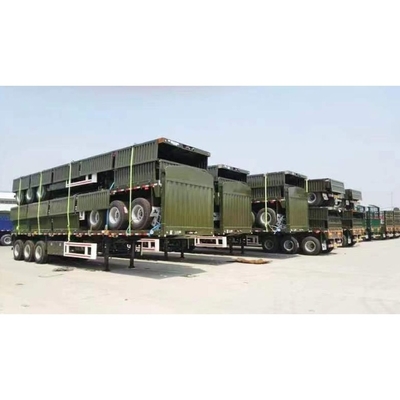 CIMC China Signage Halbanhänger Kriminalität Transport Lkw Anhänger 100T Zaun Halbanhänger