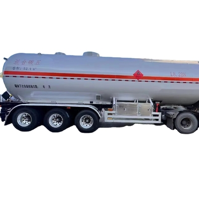 CIMC 3 / 4 Achsen Flüssiges Stickstoff Erdgas Lpg Tankwagen Lkw und Semi-Anhänger Propangetransport Straßentanker
