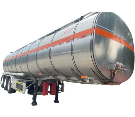 CIMC neueste hochfeste Aluminiumlegierung 3-Achse mit leistungsstarker Motorkapazität von 25000-70000L Dieselöl Tank Halbanhänger