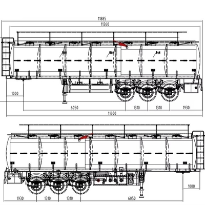 CIMC Second Hand Diesel Fuel Tanker Lkw 6x4 Antriebsrad Manuelle Getriebe Öl Wasser Chemische Speicherung Betankung Stahl Speicherung