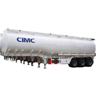 China 60t Ladung schwerer Kraftstoff Tankwagen LKW Semi-Anhänger