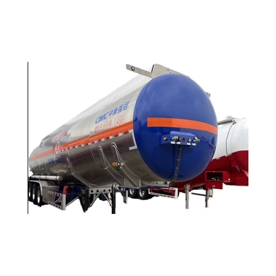 Chinesischer Lieferant bietet 60000 Liter Aluminium 3-Achsen-Legierung Öl-Tanker Lastwagen Halbanhänger aus Stahl