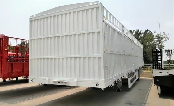 CIMC 2024 Neues Design Zaun und Skelett Halbanhänger Lkw Anhänger Stahlprodukt