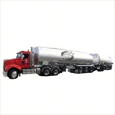 Erweiterte B-Tank-Tanker-Semi-Trailer für den sicheren und effizienten Transport von Flüssigkeiten mit verbesserter Kapazität