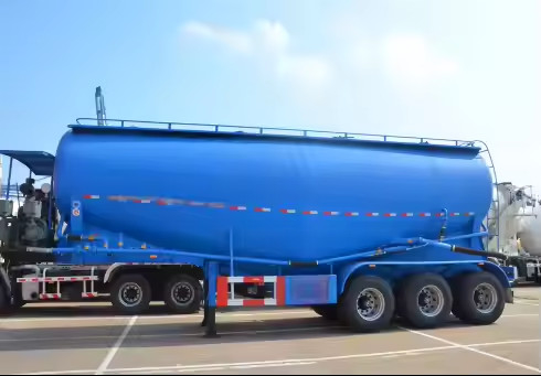 V Typ 3 Achse 60 Kubikmeter aus Stahl mit einer maximalen Nutzlast von 60 t Zement-Semi-Anhänger