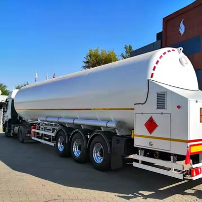 13150*2500*4100mm 1 Abteil 45CBM 60000 Liter LNG-Transportbehälter Halbanhänger