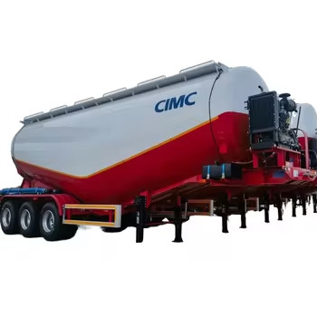 CIMC Neues Design von hochfesten dreiachsigen Zement-Bulk-Pulver-Tank-Anhänger