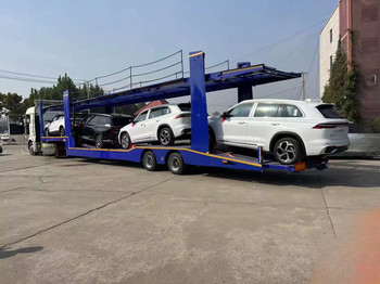 Zuverlässiger Fahrzeugträger Halbanhänger für effiziente Fahrzeugtransporte