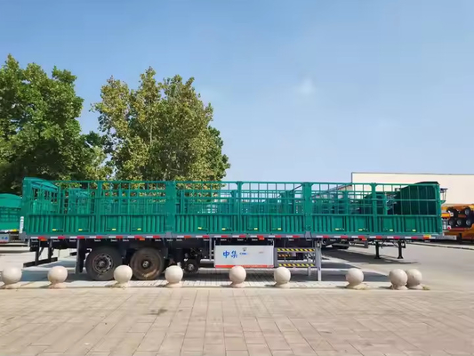 CIMC Fabrik Direkt 3/4 Achsen Transport Baumaterialien Sonstiges Schüttgut Zaun Frachtanhänger