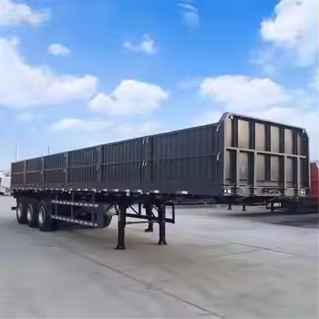 CIMC Fabrik Direkt 3/4 Achsen Transport Baumaterialien Sonstiges Schüttgut Zaun Frachtanhänger