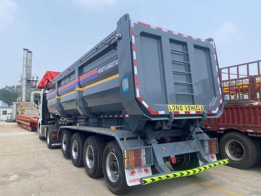 CIMC Factory Direkt chinesische Lkw-Ladungsanhänger-Dump-Semi-Anhänger-Dump-Lkw