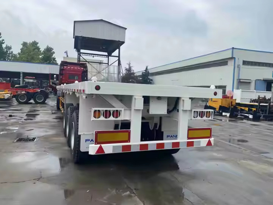 CIMC 40/45ft Stahl 3/4Achse Übergroße und Container-Ladung ausdehnbare Flachbettanhänger