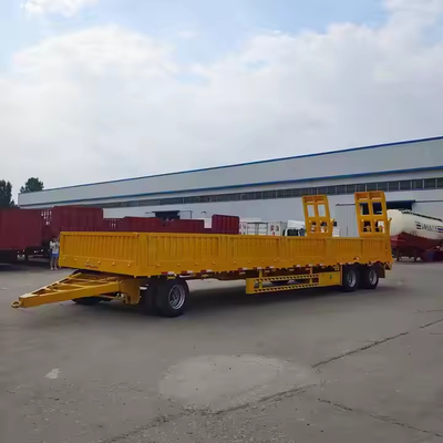 CIMC 3 Achsen 40 -100T Schüttgut Transport Dienstleistungsstück Tier Seitenwand Lkw Zaun Semi-Anhänger