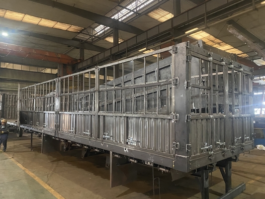 Der chinesische Lkw-Hersteller CIMC akzeptiert kundenspezifische Semi-Trailer mit einer maximalen Ladekapazität von 100 Tonnen