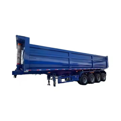 CIMC-Lkw-Anhänger 3 Achsen 4 Achsen U-Typ Hinterbehälter U-Form-Tipper-Halbanhänger