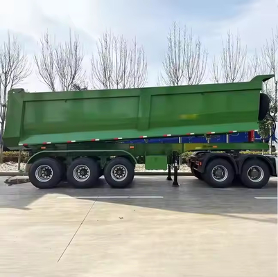 CIMC Maßgeschneiderte Schwerlast-Bergbau-Transport Lieferung Dumper Truck Semi-Trailer 40 Kubikmeter 3 Achse U-Form Hinterdump Tipper Truck