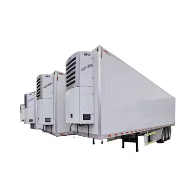 CIMC Lieferwagen Kühlfahrzeug Kosten 3 Achsen Deck Kühlschrank Prime Cargo Reefer Semi-Anhänger Kühlfahrzeug Semi-Anhänger Kühlfahrzeug