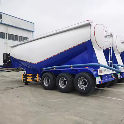 Hohe Qualität 3 Achsen 28-60 Tonnen Großbetriebsbeton-Tanker Semi-Anhänger Zement Silo Semi-Anhänger