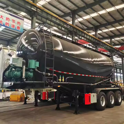 3 Achsen Zementtankschiff Halbanhänger Fly Ash Transport