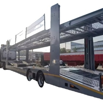 50T Max Nutzlast Fahrzeugträger Semi-Anhänger für effiziente Fahrzeugtransport