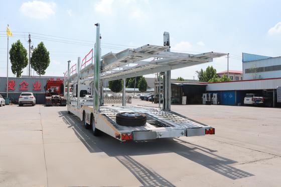 Kompletter Fahrzeug HDG SAF Achse Luftfederung JOST Stütze Weichbro EBS Hubschraube Autotransporter Sattelauflieger