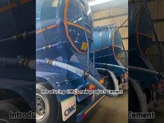 CIMC Zement Halbanhänger